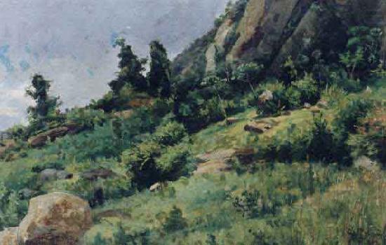 Johann Georg Grimm Trecho de paisagem china oil painting image